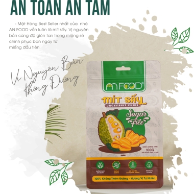 Ăn Vặt Lành Mạnh Thời 4.0: Mít Sấy "Cân" Hết Mọi Yêu Cầu!