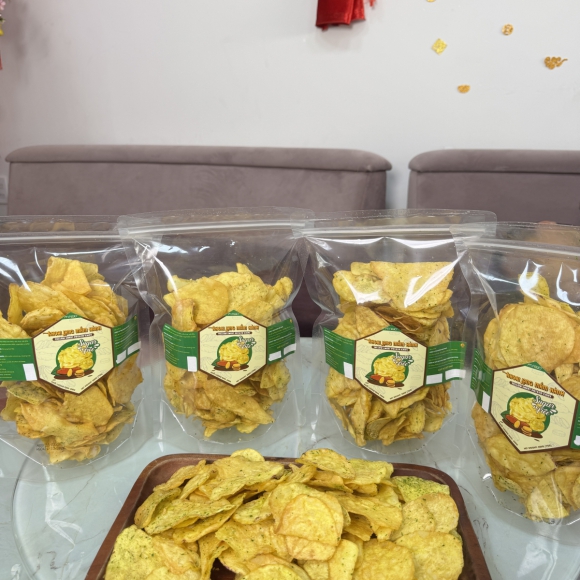 COMBO 4 BỊCH KHOAI MẮM HÀNH ANFOOD 200GR/BỊCH