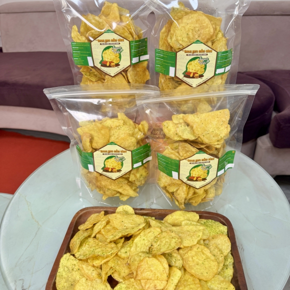 COMBO 4 BỊCH KHOAI MẮM HÀNH ANFOOD 200GR/BỊCH