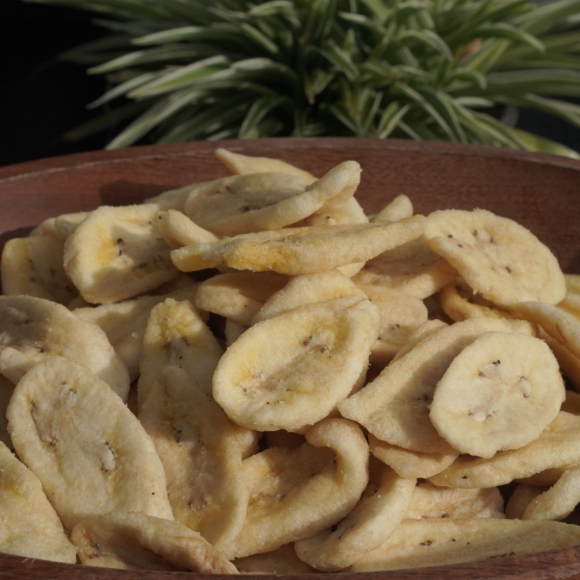 Chuối Sấy An Food phiên Bản Cao Cấp Không đường nguyên miếng giòn rụm