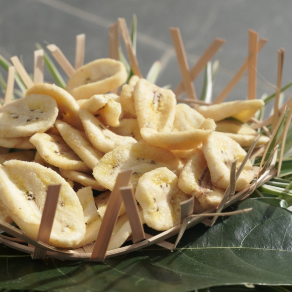 Chuối Sấy An Food phiên Bản Cao Cấp Không đường nguyên miếng giòn rụm