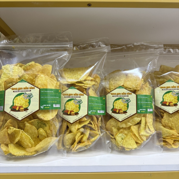 COMBO 4 BỊCH KHOAI MẮM HÀNH ANFOOD 200GR/BỊCH